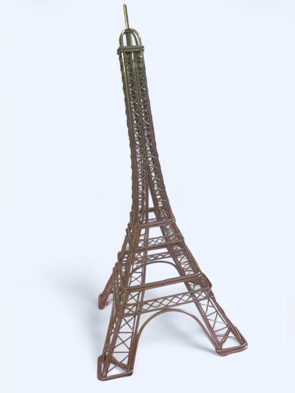 Decorative Eiffel Tower Sculpture - Metallic Bronze Home Art